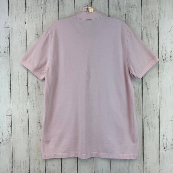 Brooks Brothers Pink Golden Fleece Slim Fit Performance Polo Shirt Size Large - Picture 12 of 16